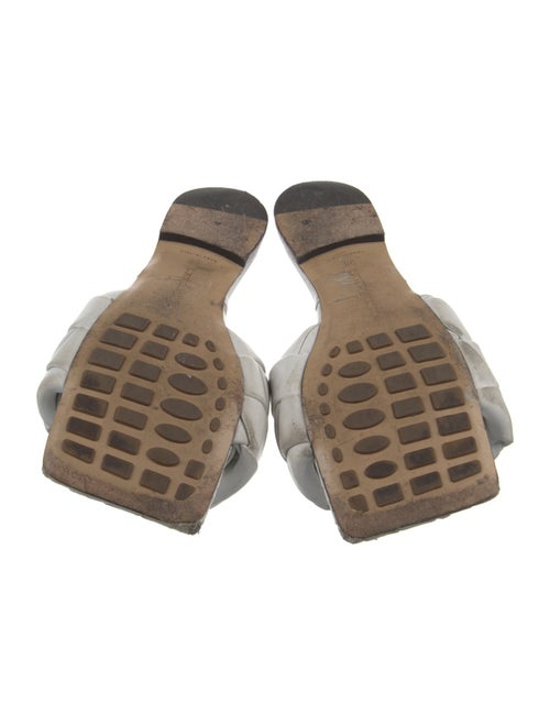 Bottega Veneta Intrecciato Weave Leather Slides