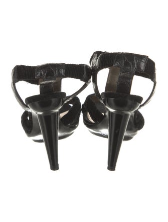 Bottega Veneta Velvet Gladiator Sandals