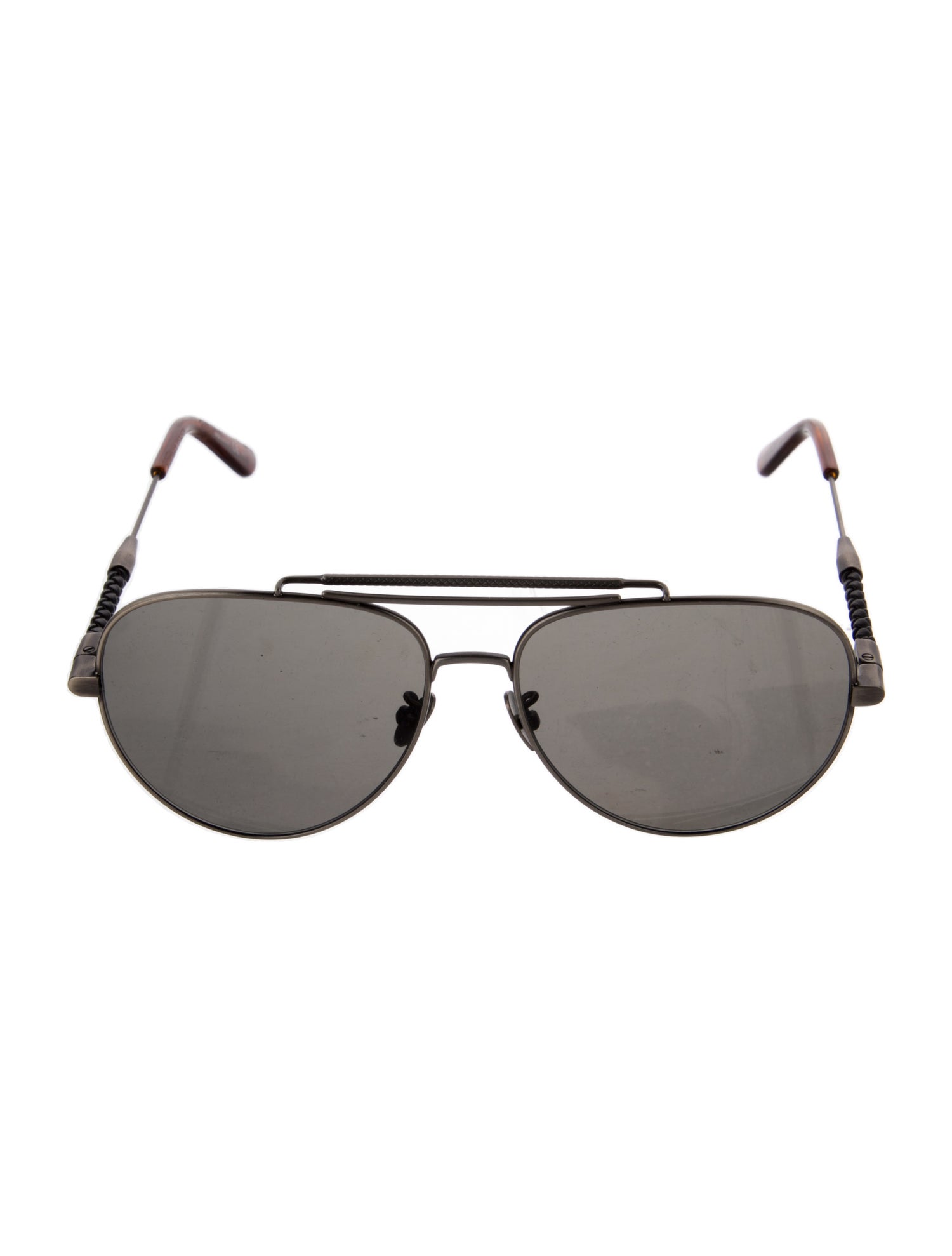 Bottega Veneta Aviator Tinted Sunglasses