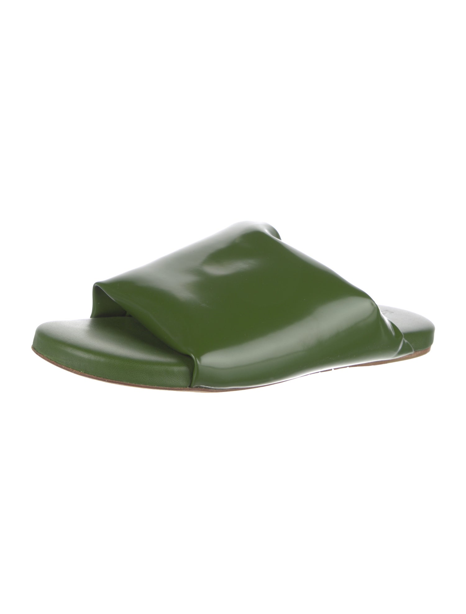 Bottega Veneta Leather Slides