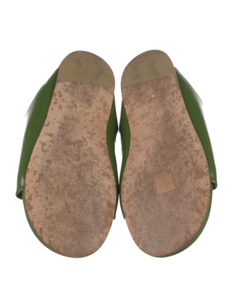 Bottega Veneta Leather Slides