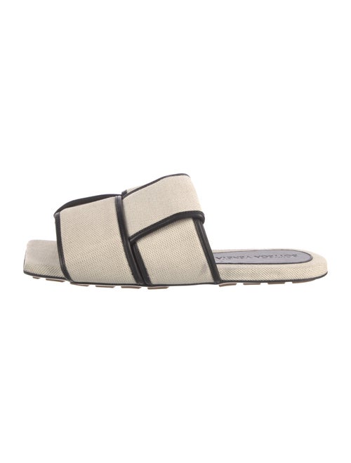 Bottega Veneta Canvas Slides