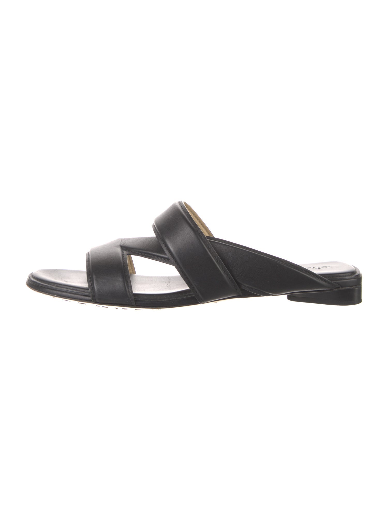 Bottega Veneta Leather Slides