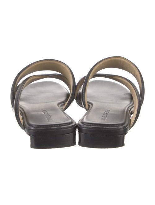 Bottega Veneta Leather Slides