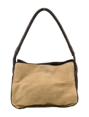 Bottega Veneta Shoulder Bags Raffia Bag Vintage