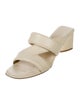 Bottega Veneta Leather Slides