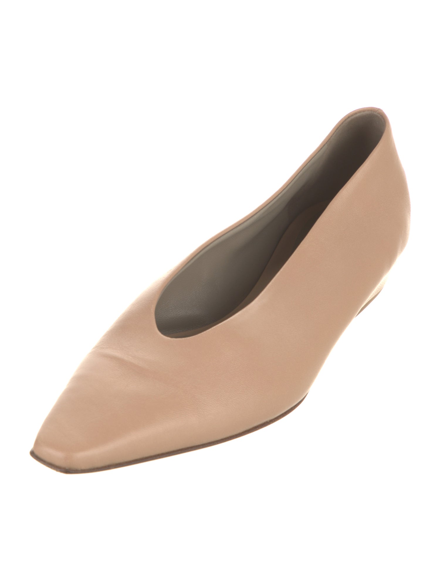 Bottega Veneta Leather Ballet Flats
