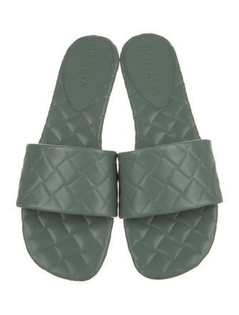 Bottega Veneta Leather Slides