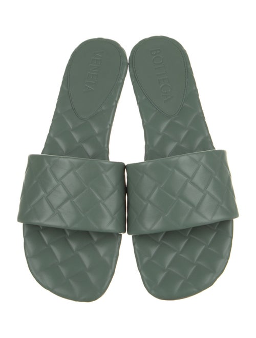 Bottega Veneta Leather Slides