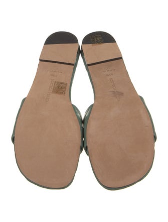 Bottega Veneta Leather Slides