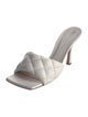 Bottega Veneta Intrecciato Weave Leather Slides