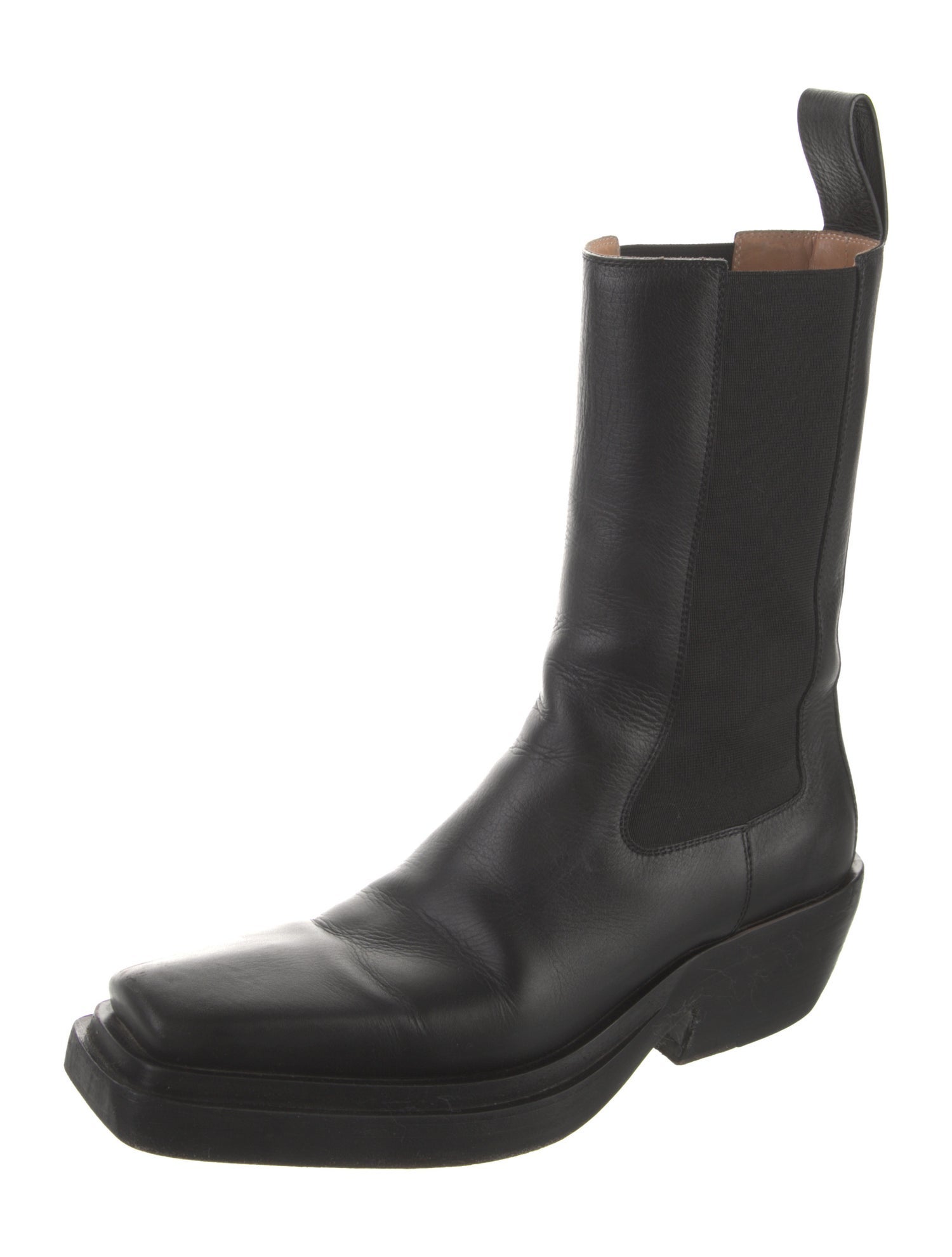 Bottega Veneta Leather Chelsea Boots