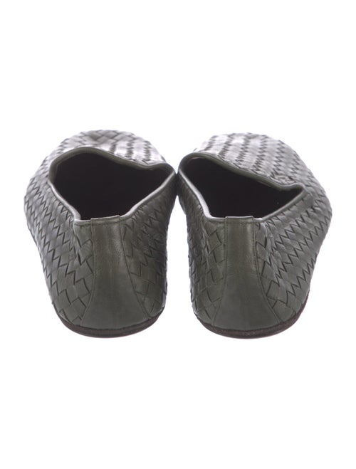 Bottega Veneta Intrecciato Weave Leather Loafers