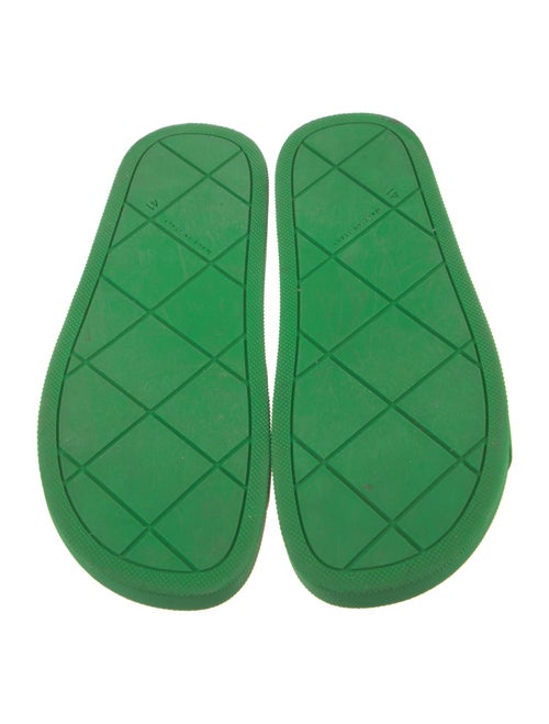 Bottega Veneta Quilted Pattern Rubber Slides
