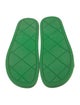 Bottega Veneta Quilted Pattern Rubber Slides