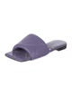 Bottega Veneta Quilted Pattern Leather Slides