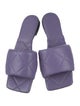 Bottega Veneta Quilted Pattern Leather Slides