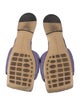 Bottega Veneta Quilted Pattern Leather Slides