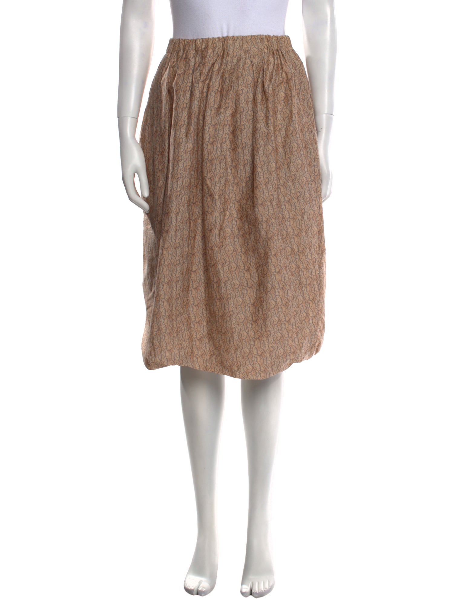 Bottega Veneta Printed Knee-Length Skirt