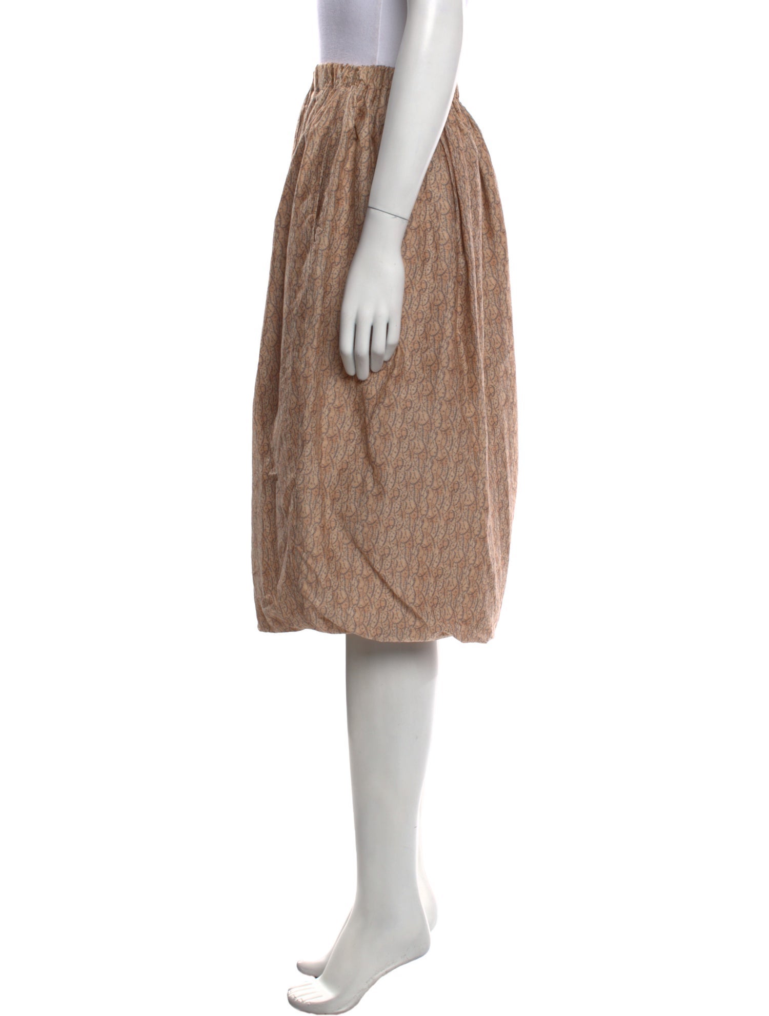 Bottega Veneta Printed Knee-Length Skirt