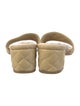 Bottega Veneta Leather Slides