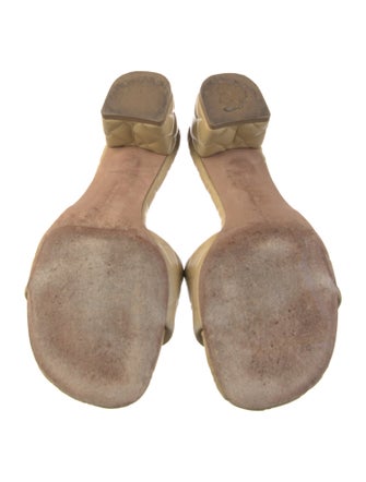 Bottega Veneta Leather Slides