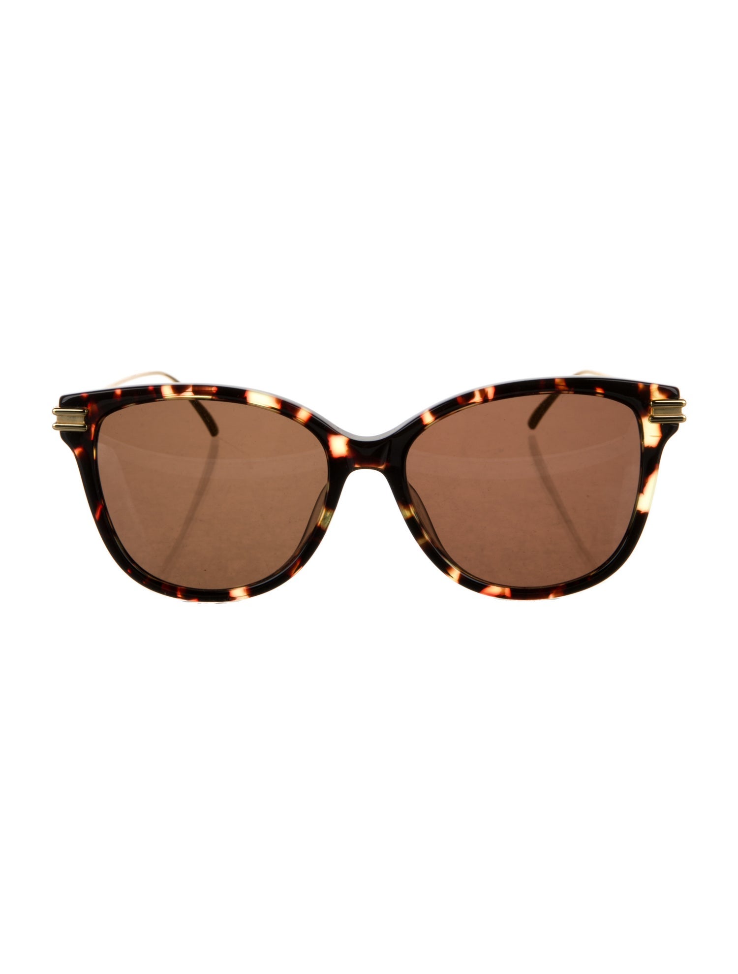 Bottega Veneta Round Tinted Sunglasses