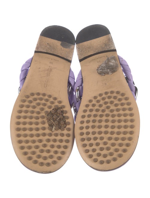 Bottega Veneta Leather Slides