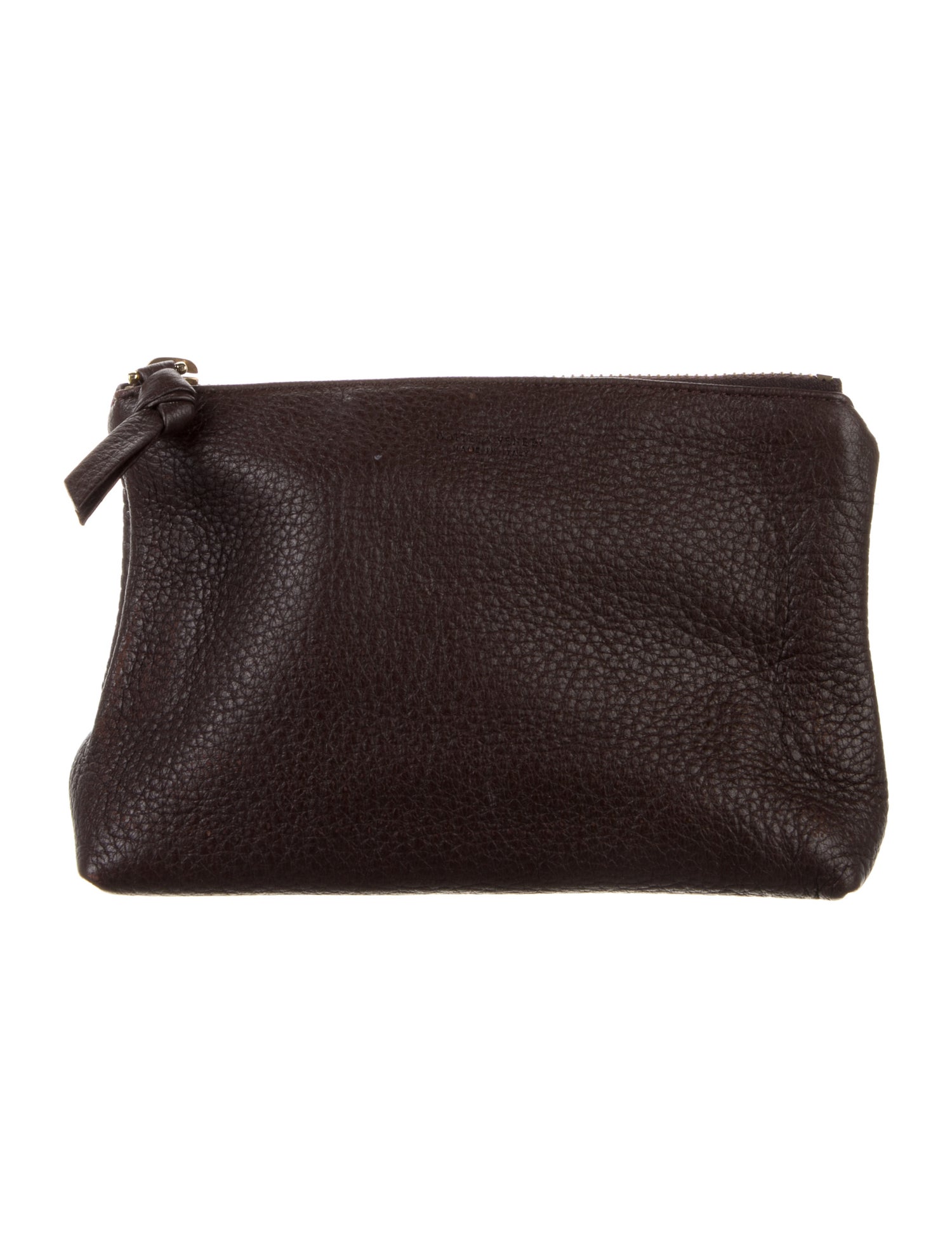 Bottega Veneta Leather Cosmetic Bag