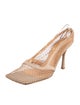 Bottega Veneta Mesh Chain-Link Accents Pumps