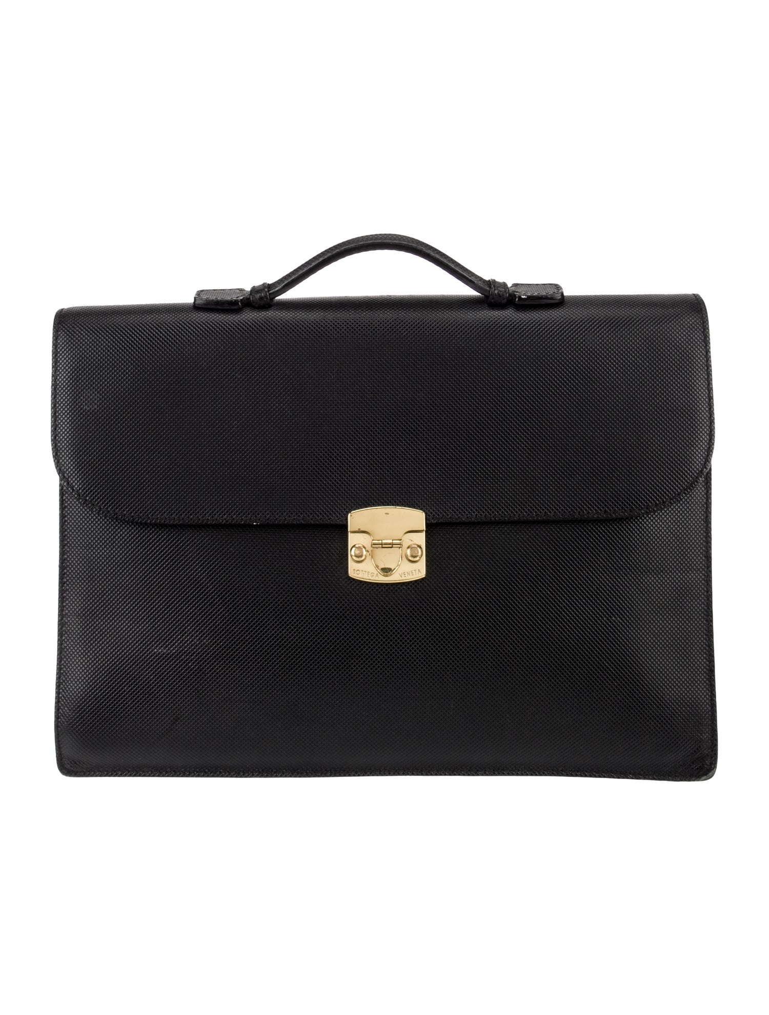 Bottega Veneta Marco Polo Briefcase Vintage