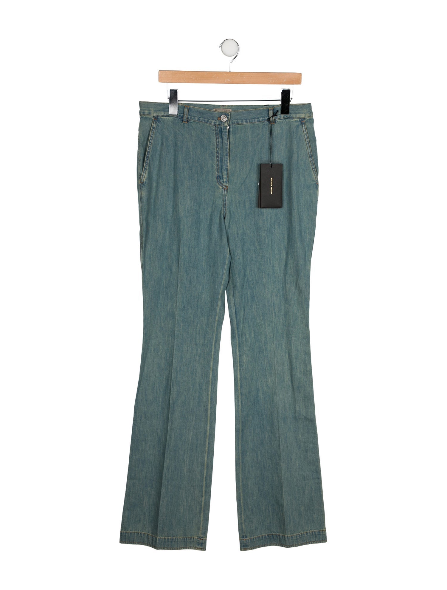 Bottega Veneta High-Rise Wide Leg Jeans w/ Tags