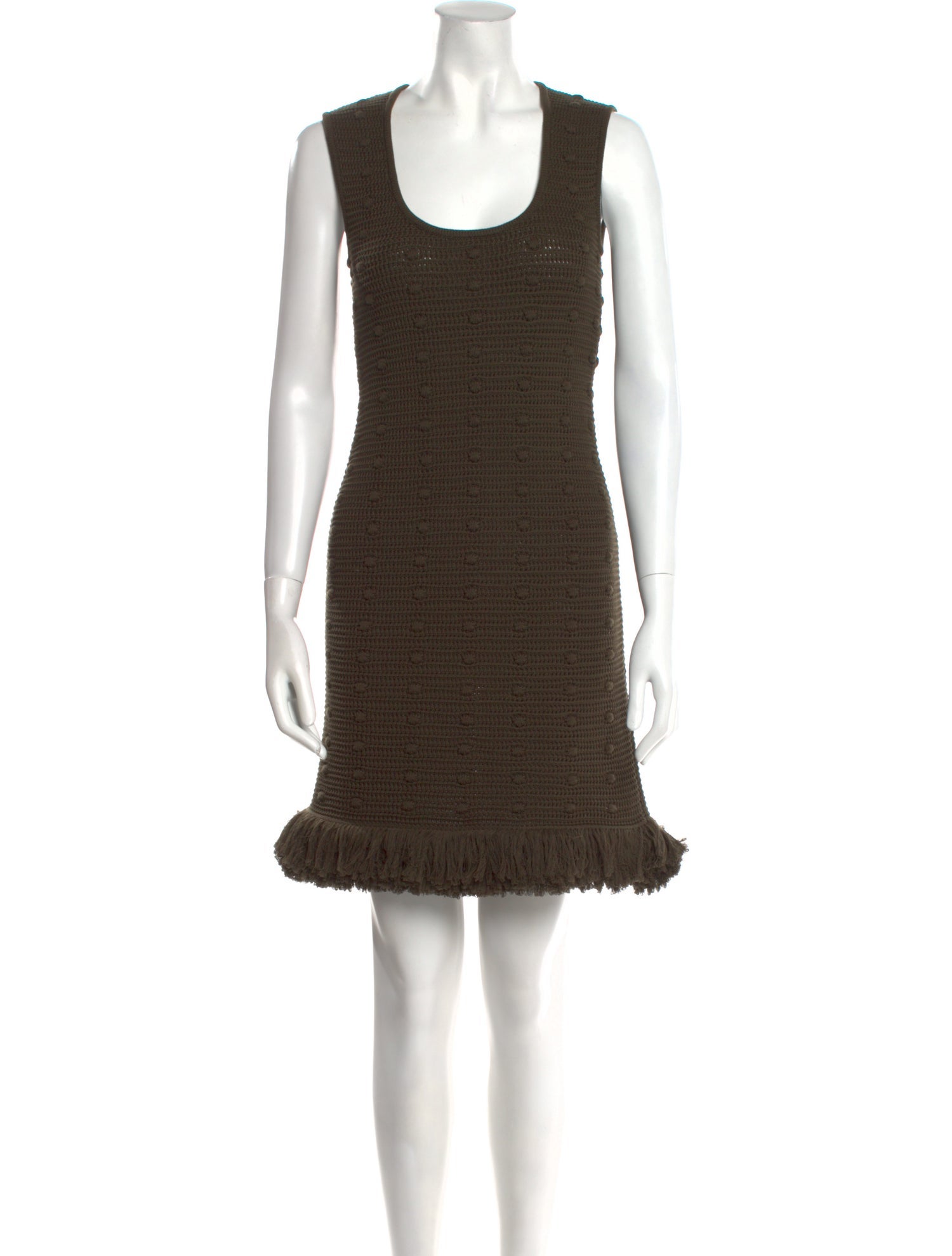 Bottega Veneta Scoop Neck Mini Dress