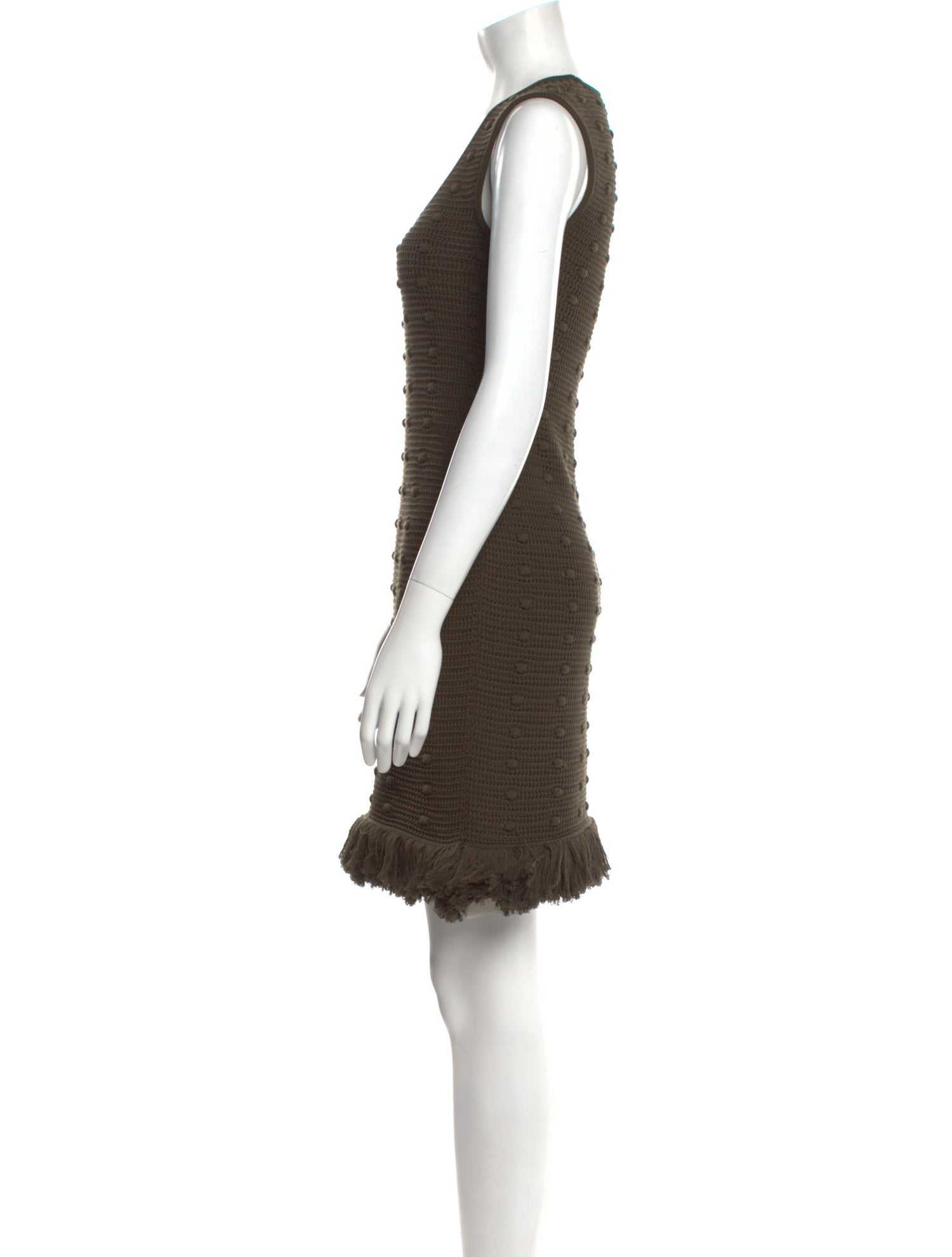 Bottega Veneta Scoop Neck Mini Dress