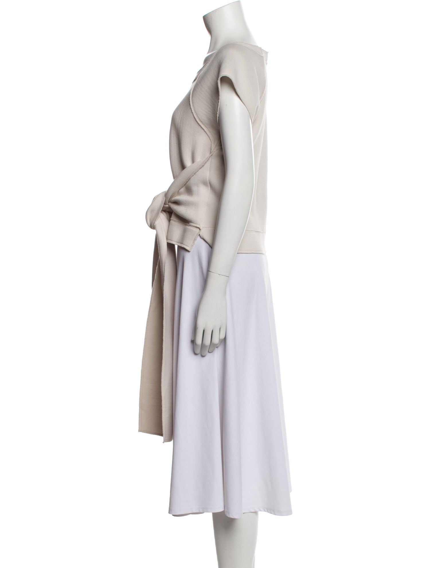 Bottega Veneta Scoop Neck Short Sleeve Tunic