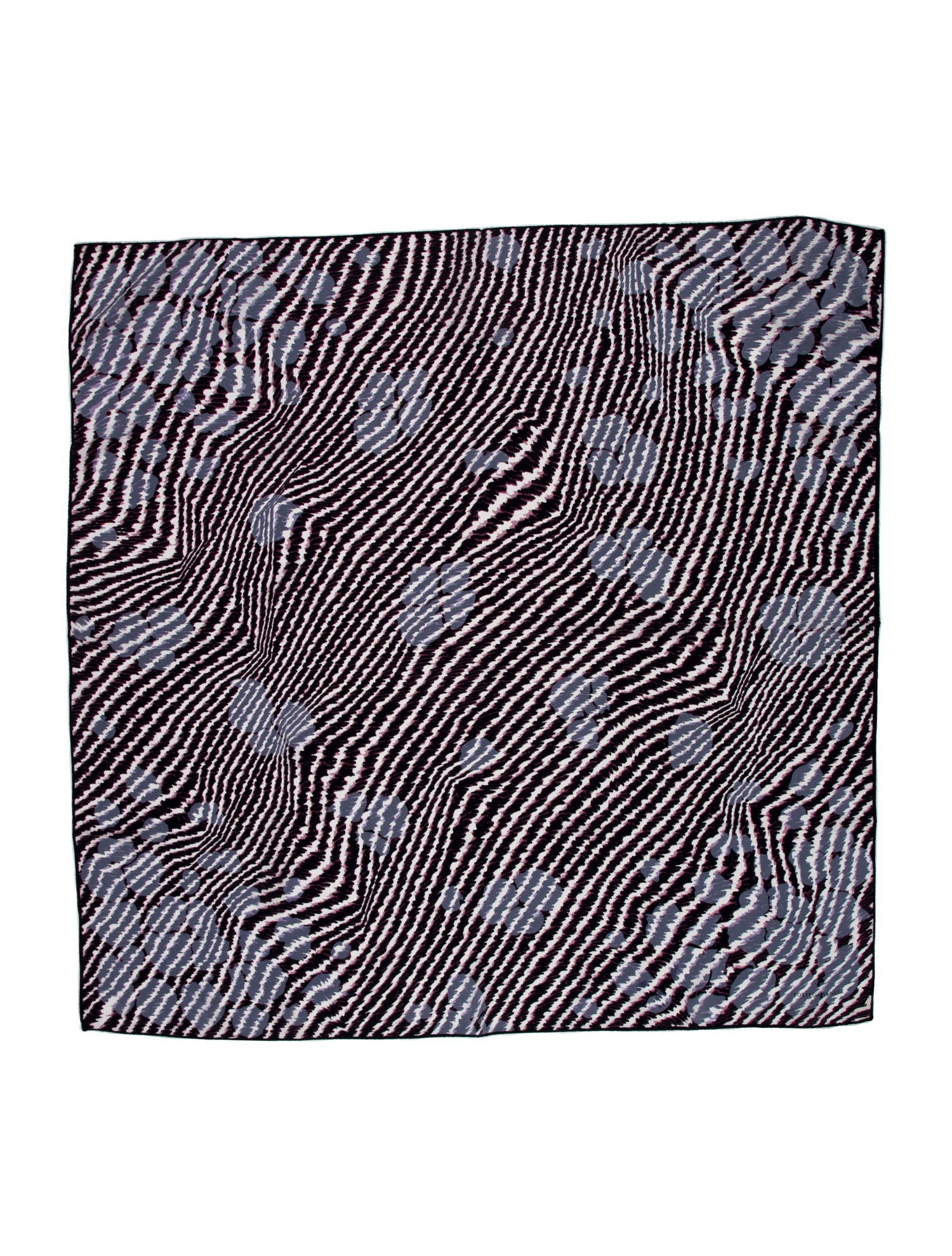 Bottega Veneta Silk Striped Scarf