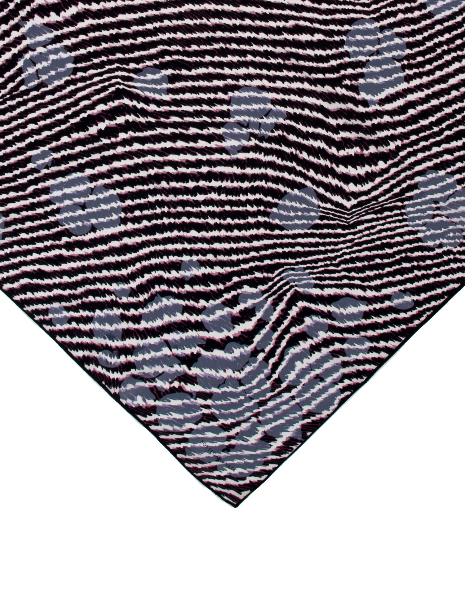 Bottega Veneta Silk Striped Scarf