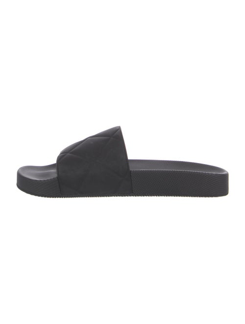 Bottega Veneta Intrecciato Weave Rubber Slides