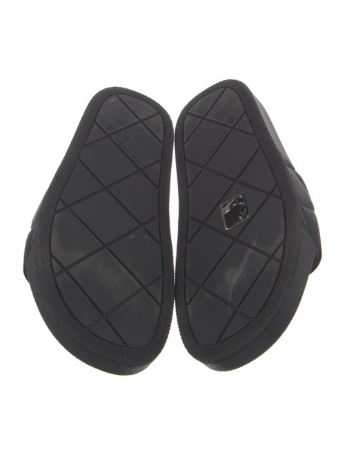 Bottega Veneta Intrecciato Weave Rubber Slides