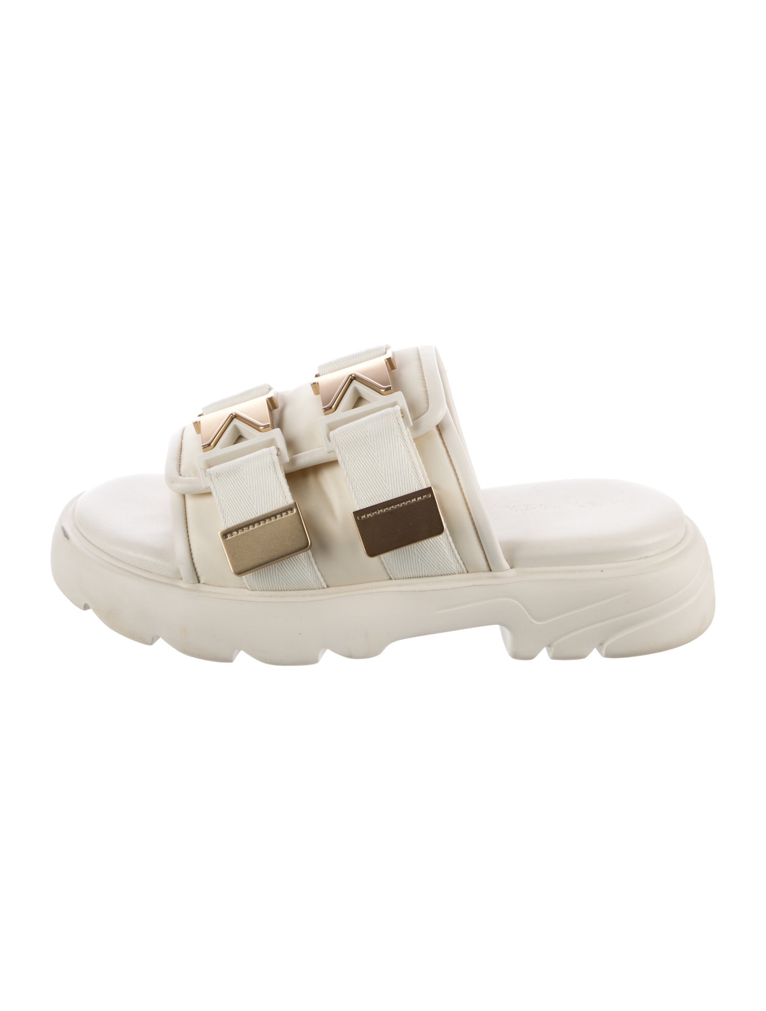 Bottega Veneta Leather Slides