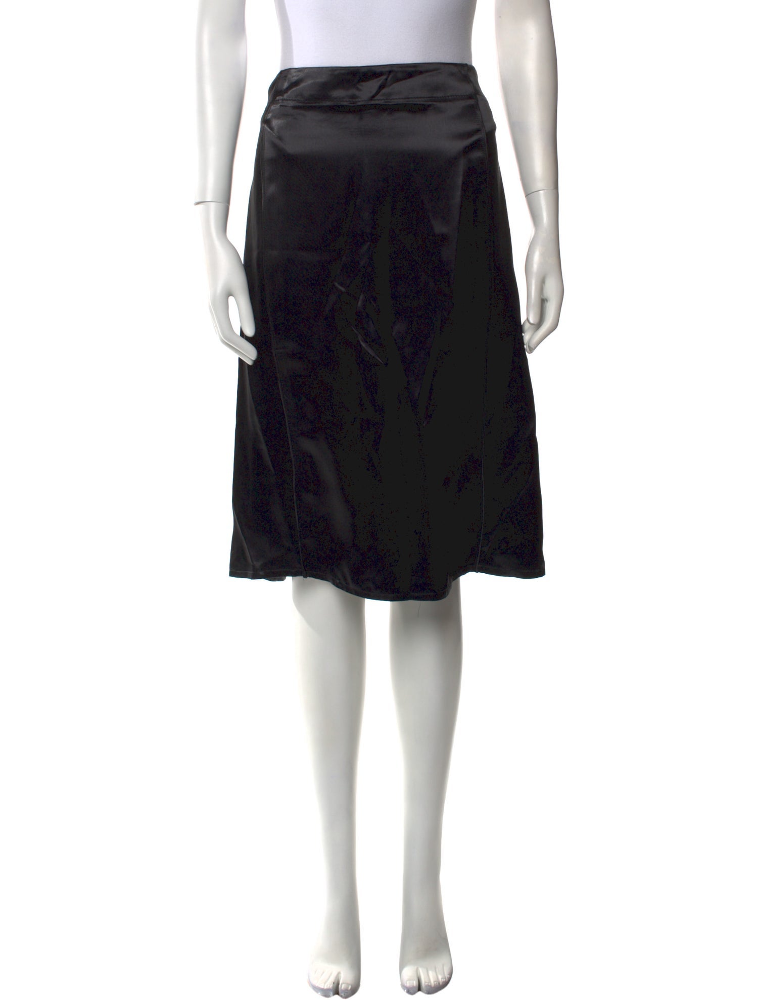 Bottega Veneta Silk Knee-Length Skirt