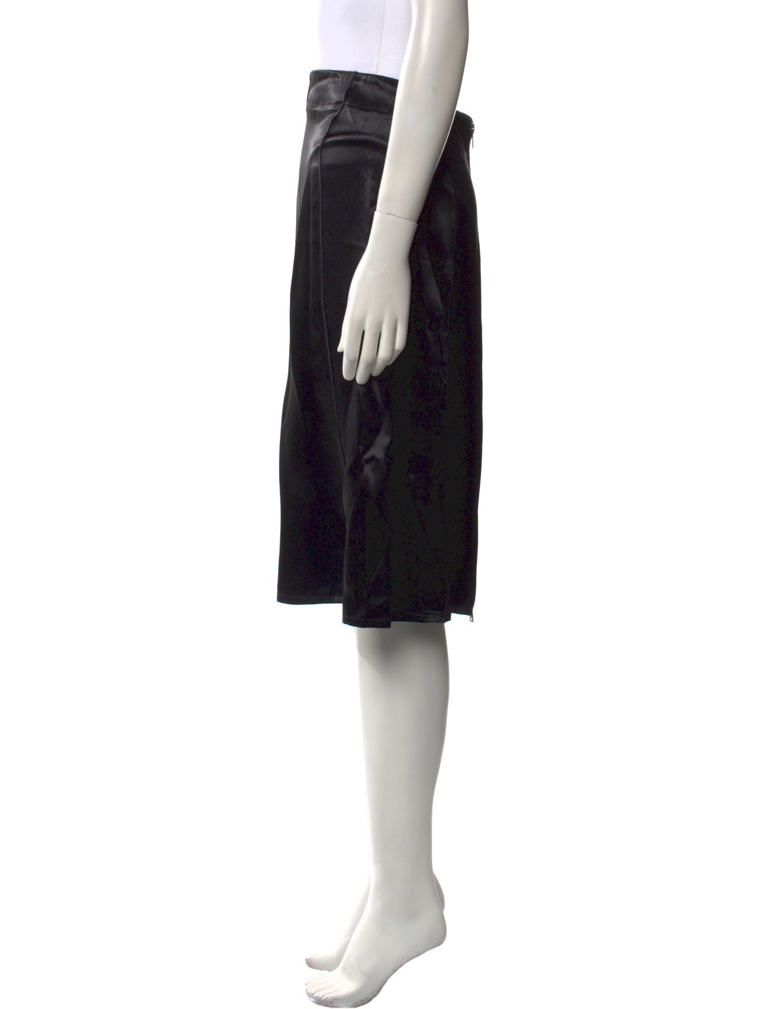 Bottega Veneta Silk Knee-Length Skirt