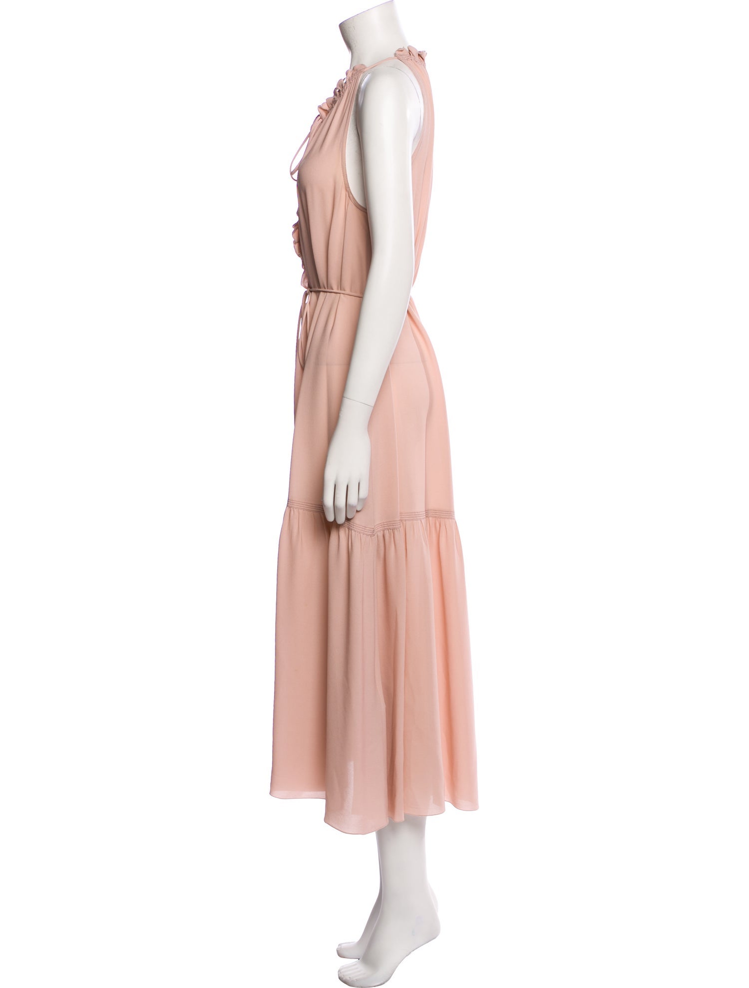 Bottega Veneta Silk Long Dress