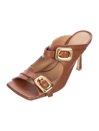 Bottega Veneta Leather Slides