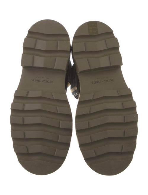 Bottega Veneta Canvas Combat Boots