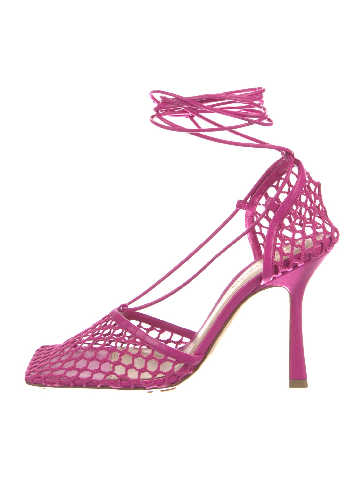 Bottega Veneta Mesh D'Orsay Pumps