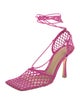 Bottega Veneta Mesh D'Orsay Pumps