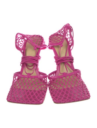 Bottega Veneta Mesh D'Orsay Pumps