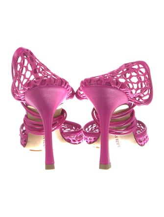 Bottega Veneta Mesh D'Orsay Pumps