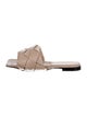 Bottega Veneta Intrecciato Weave Leather Slides